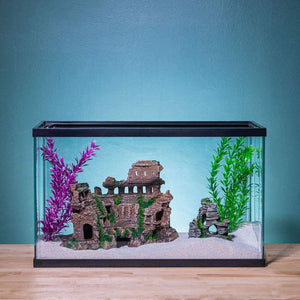 Aquatic Planet 8 PACK Artificial Fake Plastic Aquarium Plants Fish Tank Decoration