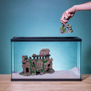 Aquatic Planet Roman Colloseum Aquarium Ornament