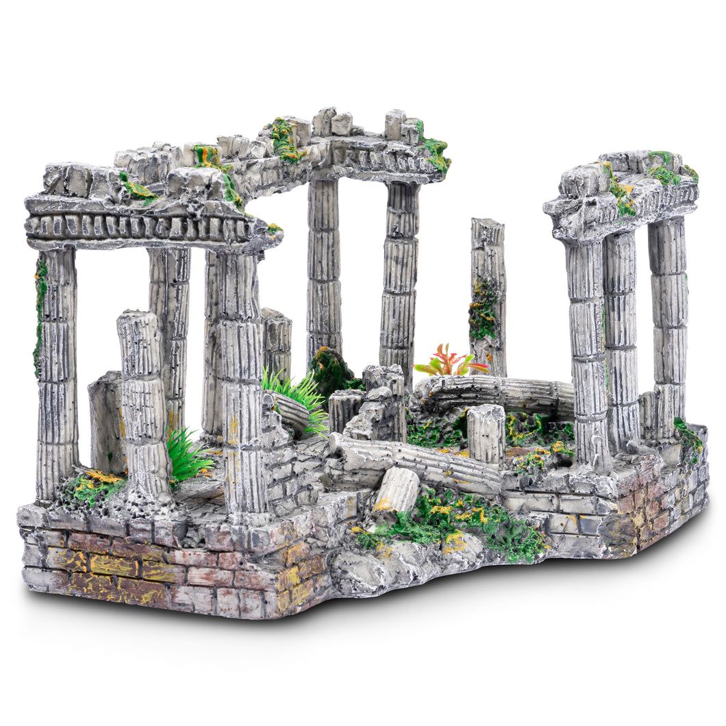 Aquatic Planet Roman Square Pillars Aquarium Ornament