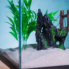 Load image into Gallery viewer, Aquatic Planet Rope Bridge Chinese Mountains Aquarium Ornament
