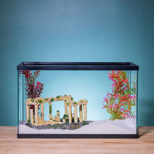 Aquatic Planet Roman Square Pillars Aquarium Ornament