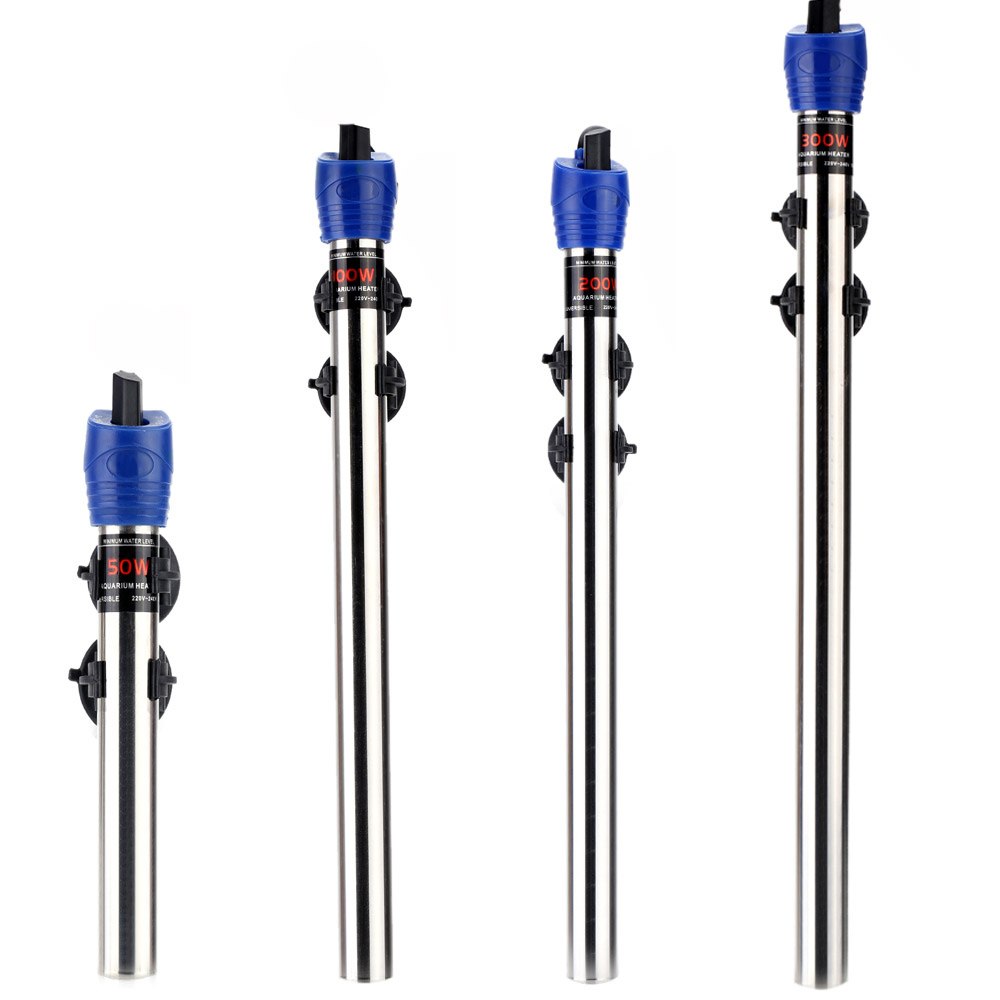 Stainless Steel Submersible Aquarium Heater (All sizes available)